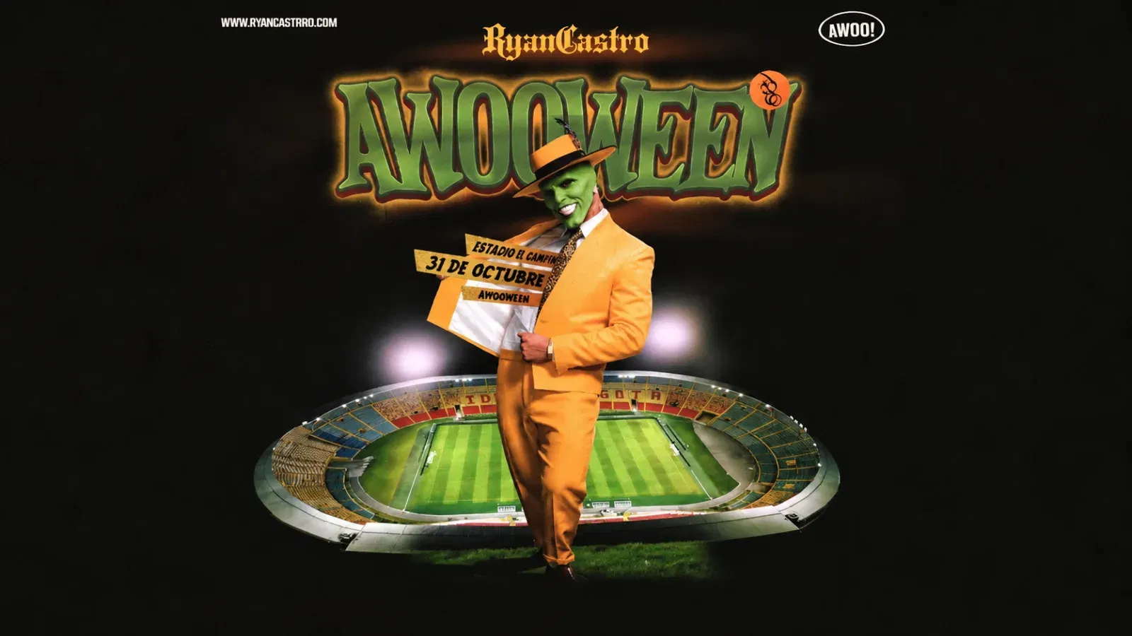 RYAN CASTRO AWOOWEEN - BOGOTÁ - 31 OCTUBRE 2026